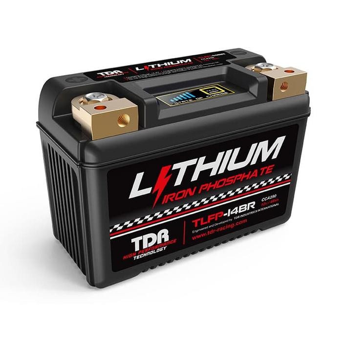 AKI MOTOR LITHIUM BATTERY IRON PHOSPHATE TLFP-14BR 12V 280 CCA
