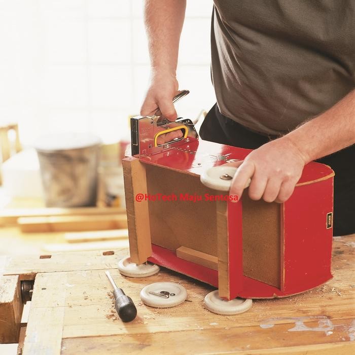 

WOLD - RAPID Gun Tacker Staples Tembak Rapid Jok Kulit Motor ASLI R-23