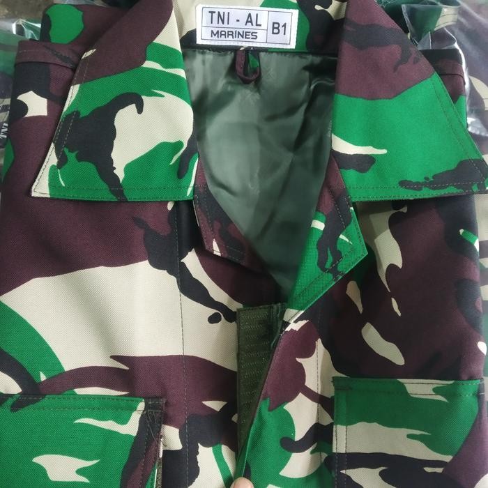 New Baju Pdl Velbed Doreng Tni Al Merines Terbaru Original