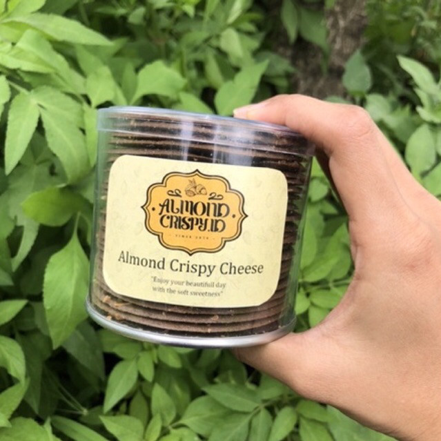 

AYOOOLLARIZSS!! Almond Crispy Cheese 150gr - Cookies/Kue Kering Premium - Vanilla / Dark Choco /