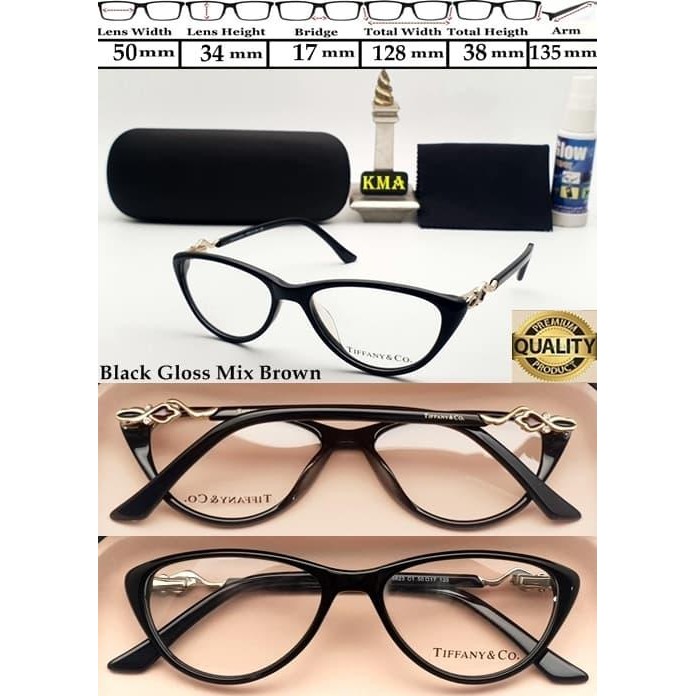 New Kacamata Minus Tiffany & Co Frame Kacamata Cat Eye Minus Premium 4