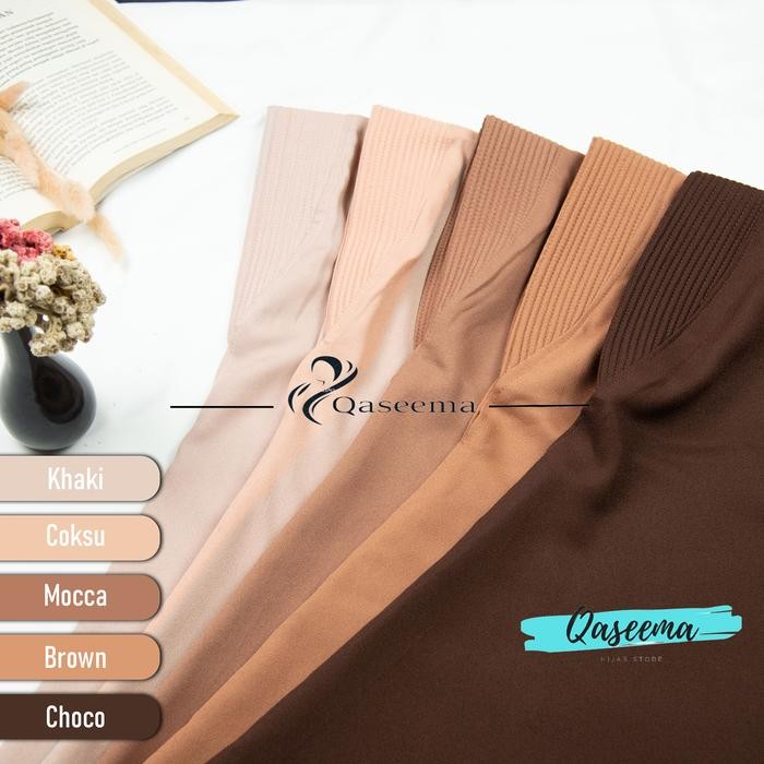Nayyir- HIJAB INSTAN HAMIDAH L BERGO HAMIDAH PAD SIZE L SPANDEX JERSEY PREMIUM Nyaman Panjang