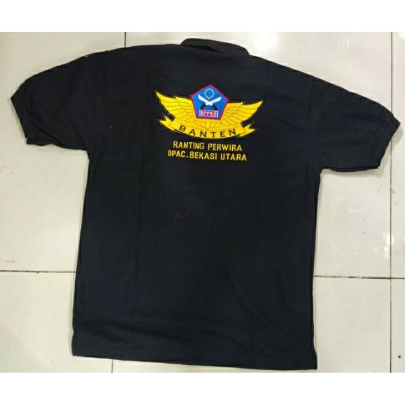 kemeja BPPKB Banten bordir depan bela Baju BPPKB Banten Seragam BPPKB Banten