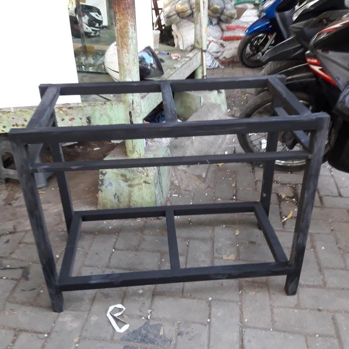 RAK AQUARIUM BESI HOLO.80X40 .BESI 4X4 KETEBALAN 0.8