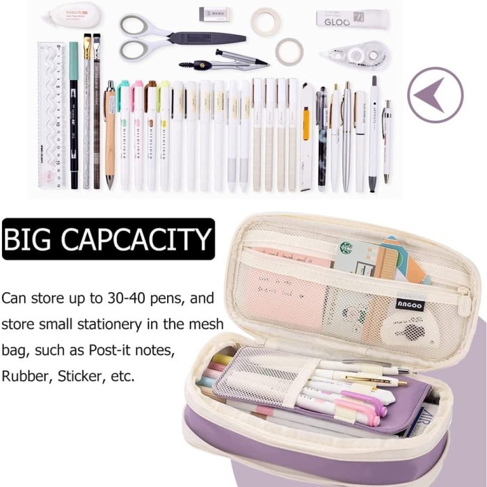 

Angoo Kawaii Pencil Cases Large Capacity Pencil Bag Pouch Holder