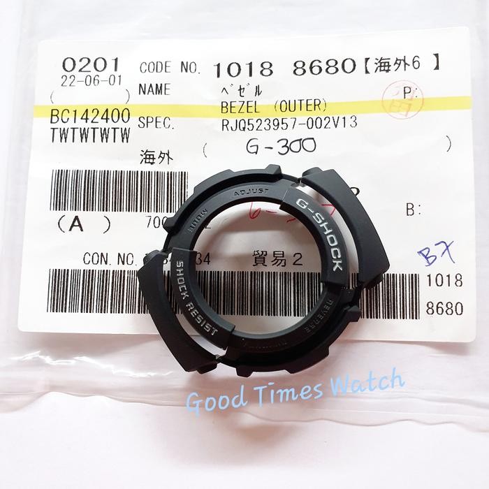 Berkualitas Bezel G-Shock G 300 Fit G 300Ml G 301B G 306X Casio Original