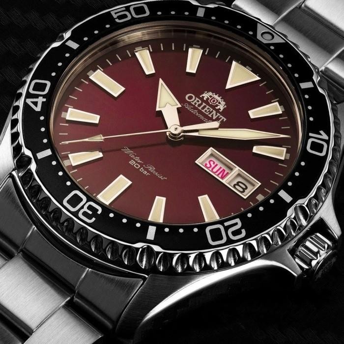 Terhemat Orient Mako Iii Kamasu Sapphire Diver Ra-Aa0003R19B Original