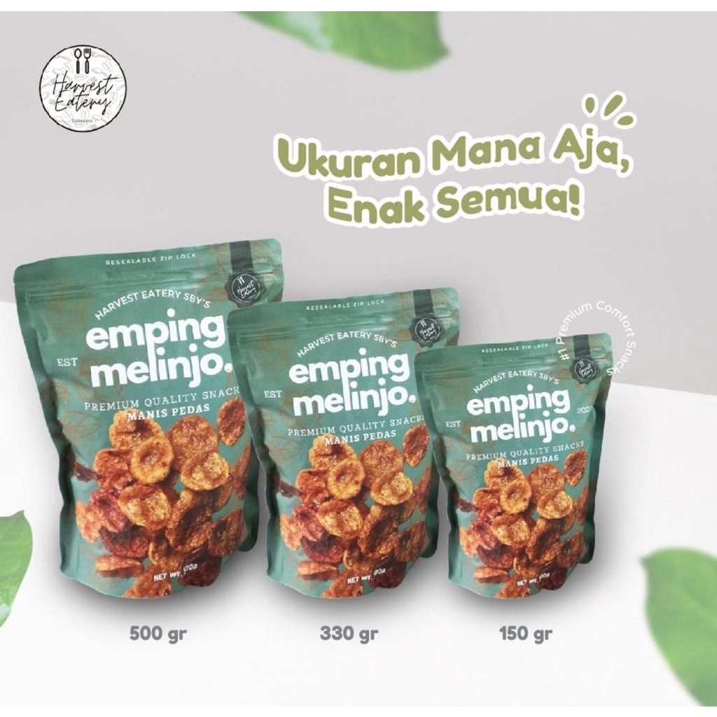 

Dapur Joglo Emping Melinjo Manis Pedas 500 Gr Renyah