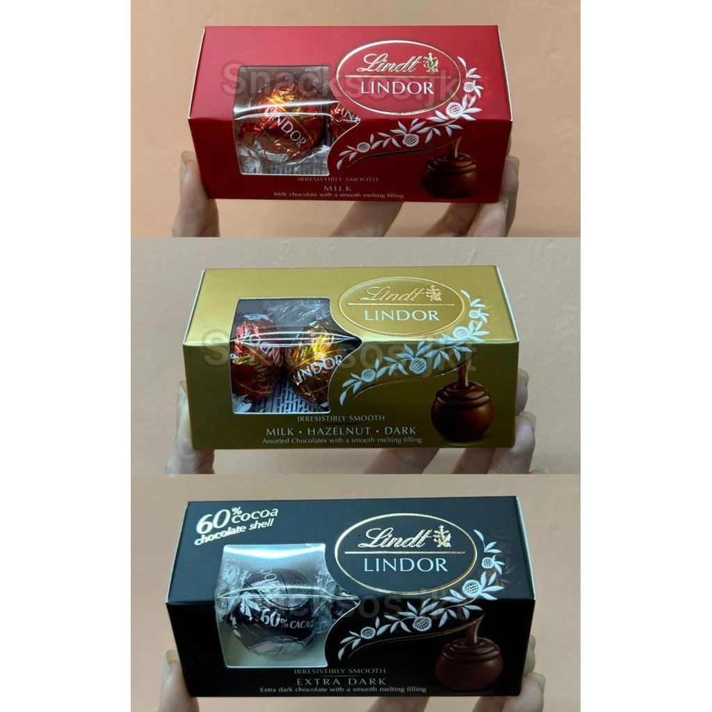 

Dapur Joglo Lindt Lindor Trio Milk Chocolate / Extra Dark / Assorted Chocolate
