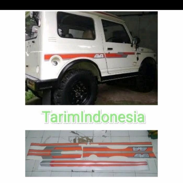STIKER KATANA JIMNY 4X4
