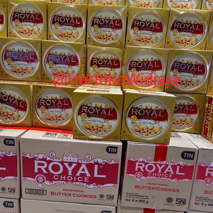 

EatFr3sh- BISKUIT ROYAL CHOICE BUTTER COOKIES KALENG KECIL 480 GRAM