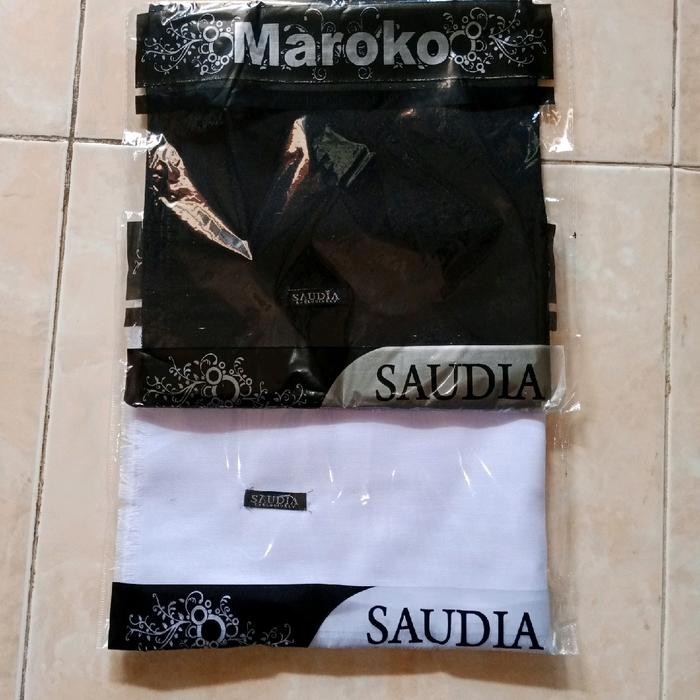syukron- Isi 2 pics HITAM DAN PUTIH KERUDUNG SEKOLAH SEGI EMPAT SAUDIA Jilbab Semua musim Grey
