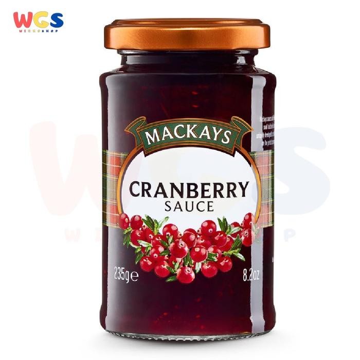 

EatFr3sh- Selai Mackays Cranberry Sauce 235 gr - Selai Cranberry