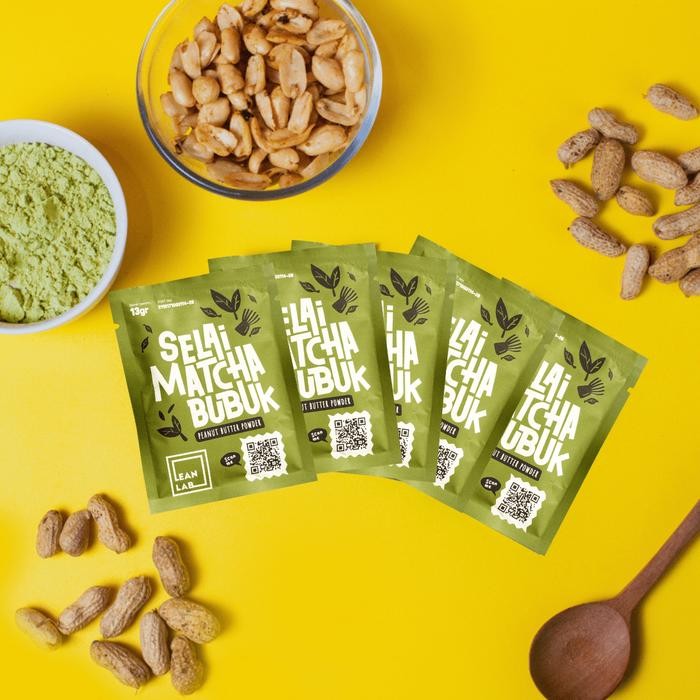 

EatFr3sh- Lean Lab Selai Matcha 2GO (13gr x5) Peanut Butter Powder/ Selai Kacang