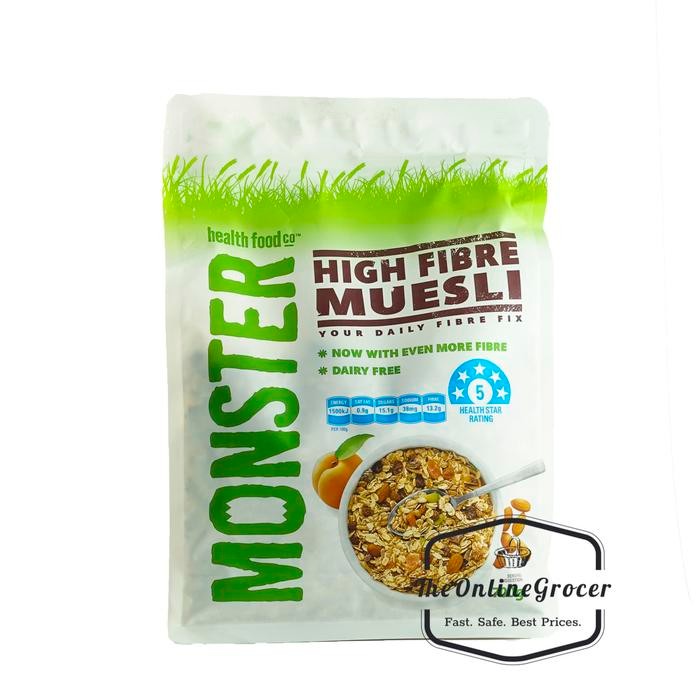 

EatFr3sh- Monster High Fibre Muesli with Apricots and Dates (Kurma) 700gr