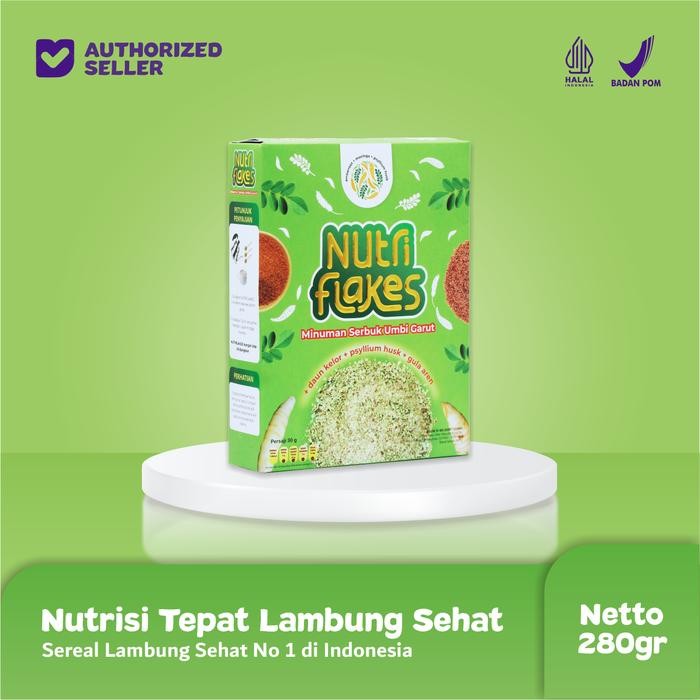 

EatFr3sh- NUTRIFLAKES Minuman Sehat Solusi Atasi Masalah Lambung dan Diet Lancar