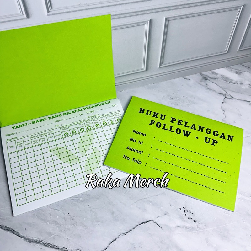 

UM1 Buku follow up pelanggan mingguan