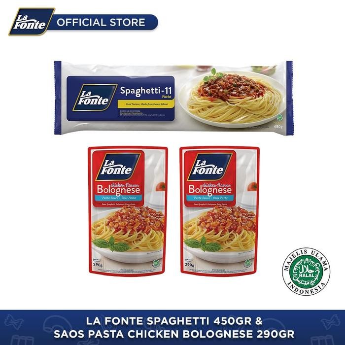 

EatFr3sh- La Fonte - Paket Keluarga Spaghetti Chicken Bolognese
