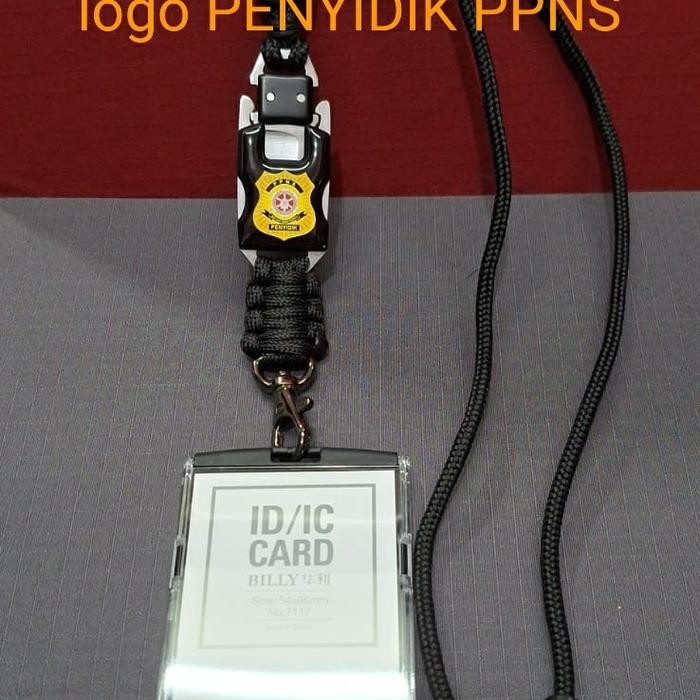 

Tali Lanyard Id Card Bolak Balik/2 Sisi Tertutup.Akrilik Logo Kemenhub
