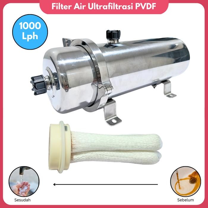 terbaru  filter air ultrafiltrasi pvdf filter sumur membrane filter pvdf water filter penjernih