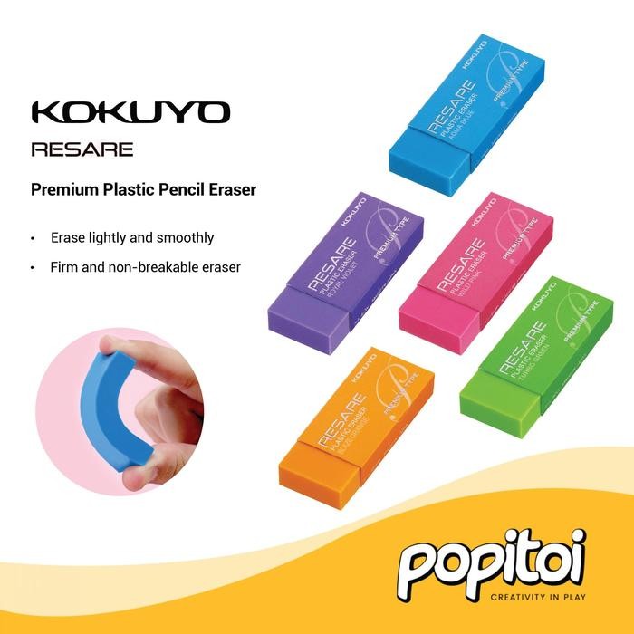 

No.OneBest- Kokuyo RESARE Premium Plastic Pencil Eraser Penghapus Pensil Elastis