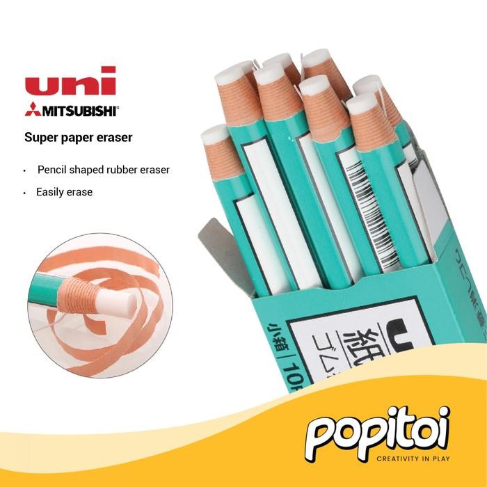

No.OneBest- Uni Mitsubishi Super Paper Eraser Penghapus Gambar Pencil Pensil