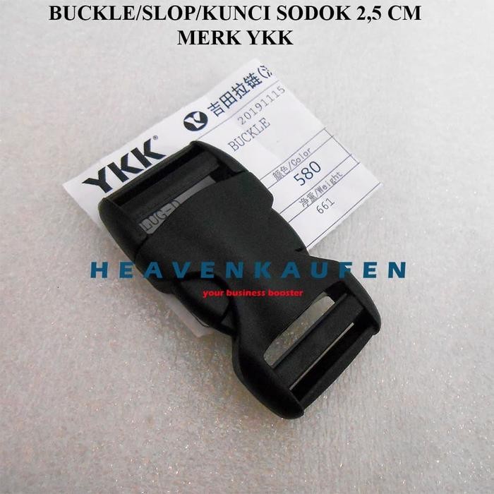 

No.OneBest- Buckle Slop Kunci Sodok YKK 2,5 cm Bagus Kuat Untuk Buckle Tas Dll