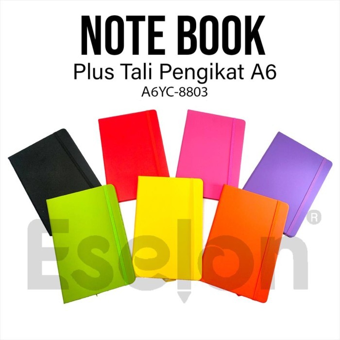 

No.OneBest- Diary Notebook Tali Kulit A6 8803 / Notebook+tali Office A6