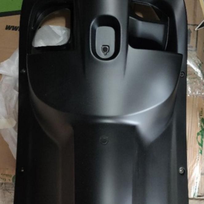 Cover body Legsilled dasbor tengah scoopy 2017 2019 hitam doff