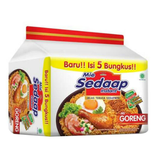 

SEDAAP MI GORENG ISI 5BKS @ 90G