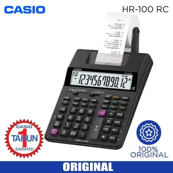 

Kalkulator Printing Casio Hr 100 Rc
