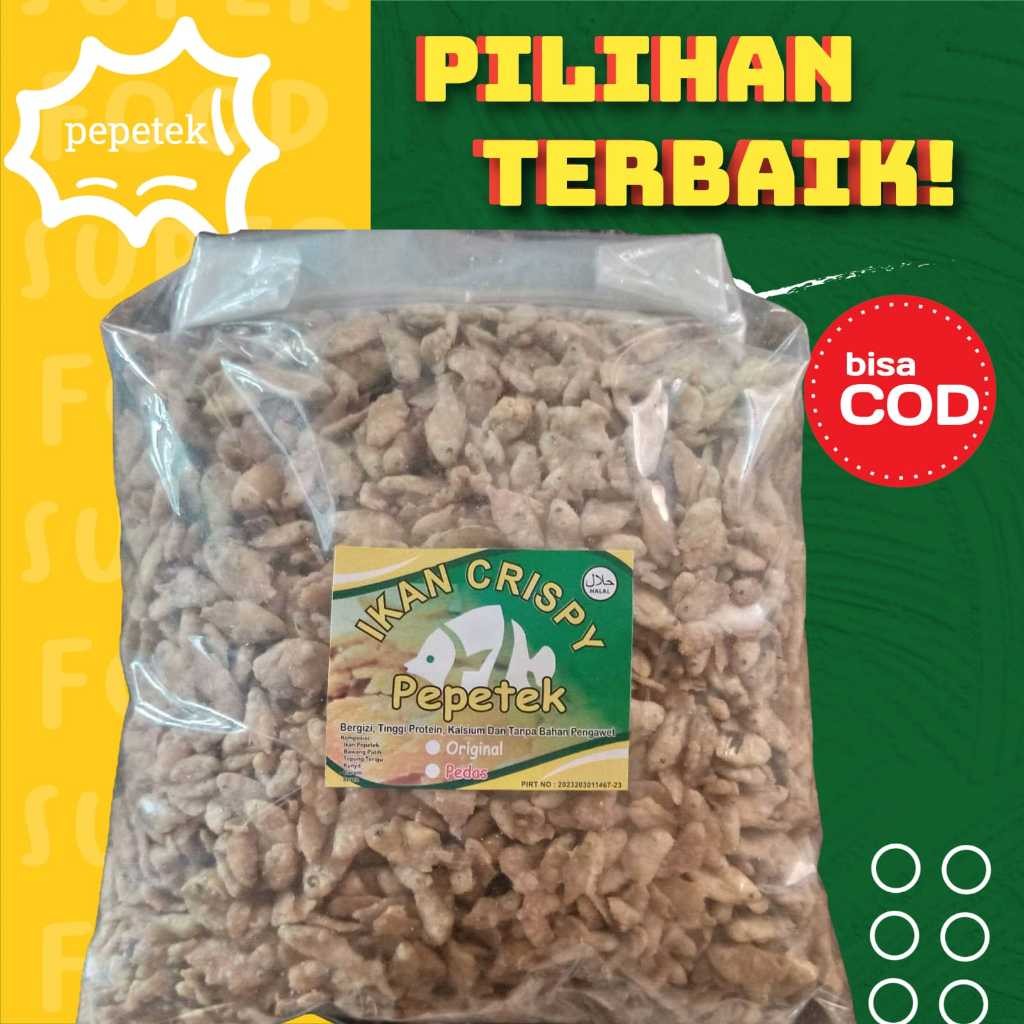 

Cemal Cemil Makyus Baby Fish Ikan Pepetek Crispy 1Kg