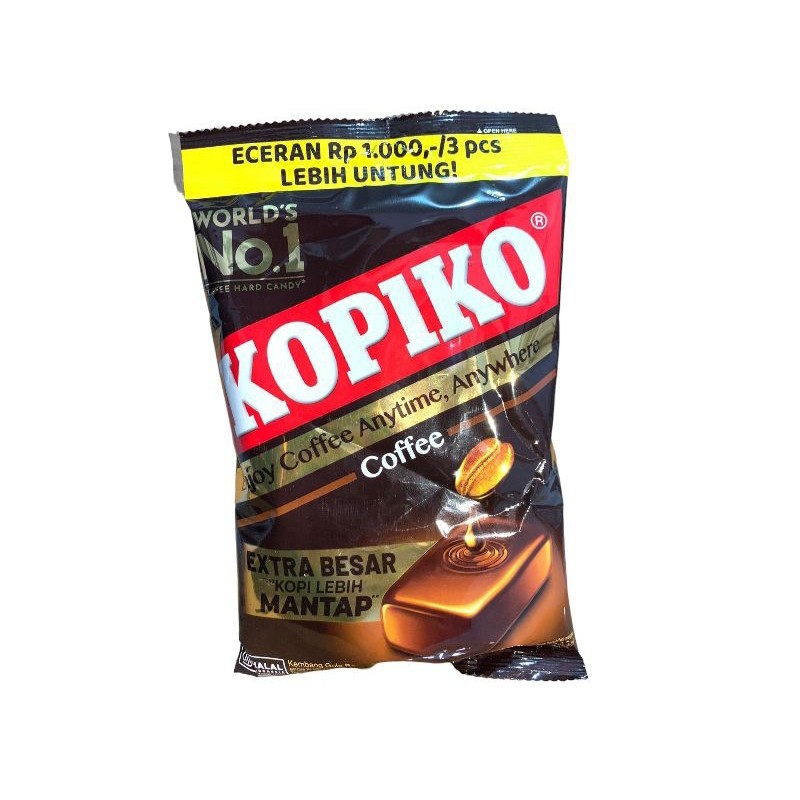 

Cemal Cemil Makyus Kopiko Permen Coffe 175Gr Isi 50Butir