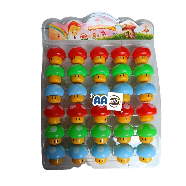 

Cemal Cemil Makyus Permen Keras Aneka Rasa Bentuk Mushroom Isi 30