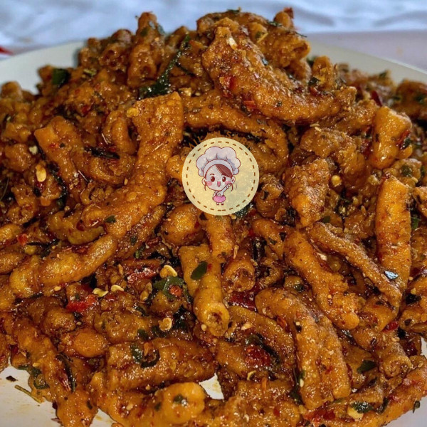 

Cemal Cemil Makyus Kripik Usus Crispy Pedas Daun Jeruk - 100 Gr