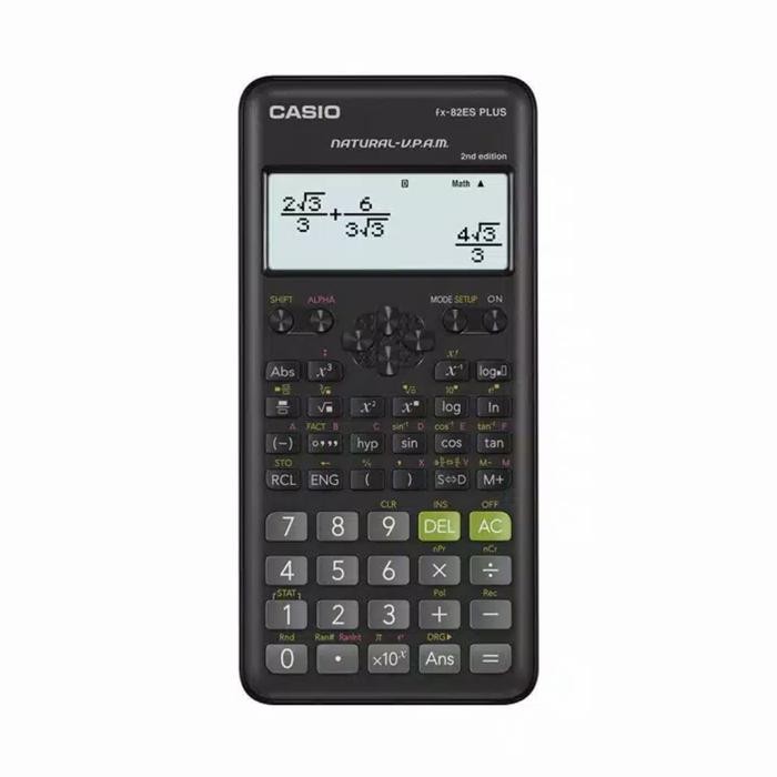

Kalkulator Science Casio Fx82Es Plus- Bk Calculator Scientific Fx82 Es