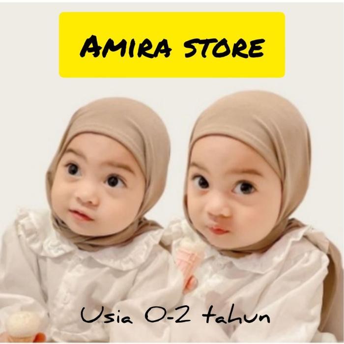 Modiq- hijab anak bayi 3 6 bulan 0 1 2 tahun PASHMINA INSTAN BAYI Kerudung bayi hijab bayi jilbab