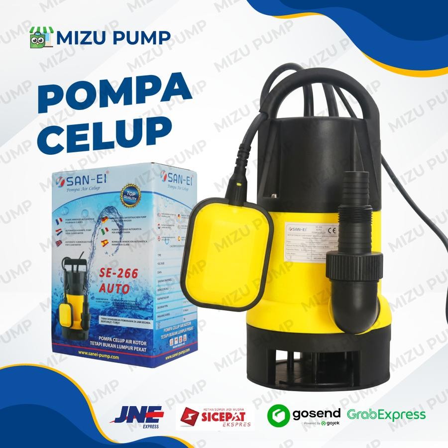 POMPA CELUP 266 SANEI 250 WATT - POMPA CELUP AIR KOTOR