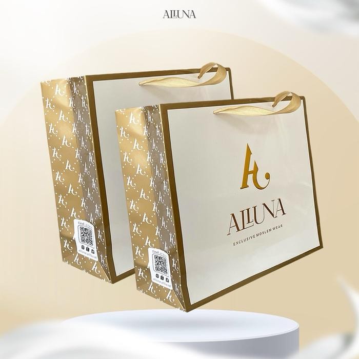 Tukuparty Alluna - Papperbag Hampers Exlusive Alluna Hadiah