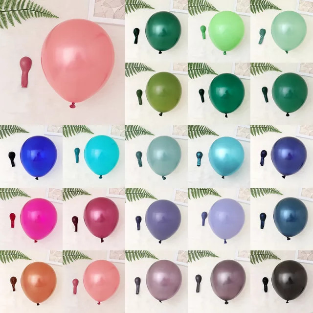 Tukuparty Pkb05-Dl Balon Latex 5 Inch 1 Pak 100 Doff Tebal Hijau Biru Tosca