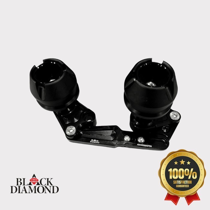 Slider Knalpot Jalu Knalpot Cnc Black Diamond Nmax Aerox Lexi Xmax