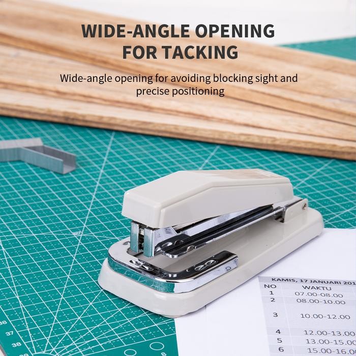 

Deli Rotary Stapler Staples Putar 24/6 & 26/6 25 Lembar E0414 #Gratisongkir