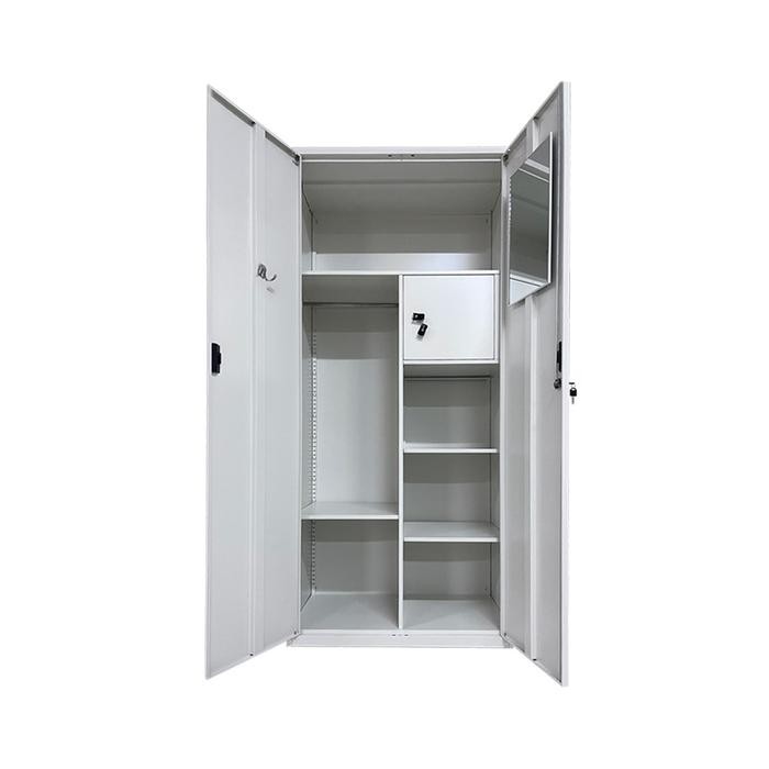 

Azko Krisbow Lemari Pakaian 2 Pintu - Putih #Gratisongkir