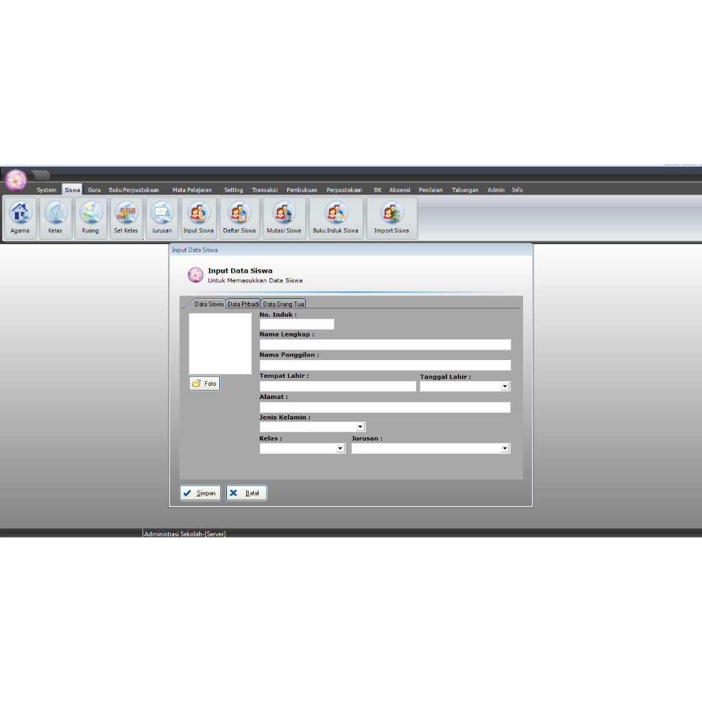 Software Sistem Informasi Sekolah