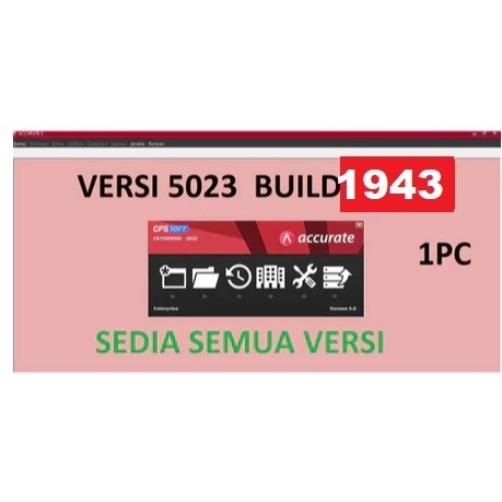 Software Accurate 5 Standart Deluxe Enterprise Versi Full Version Lifetime