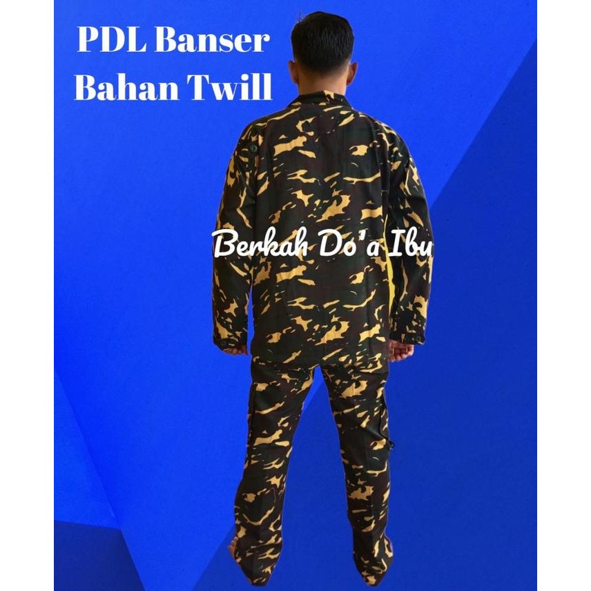 New Baju Banser Seragam Pdl Banser Doreng Nasional Atribut Banser Bahan Ripstok Dan Katun Twil