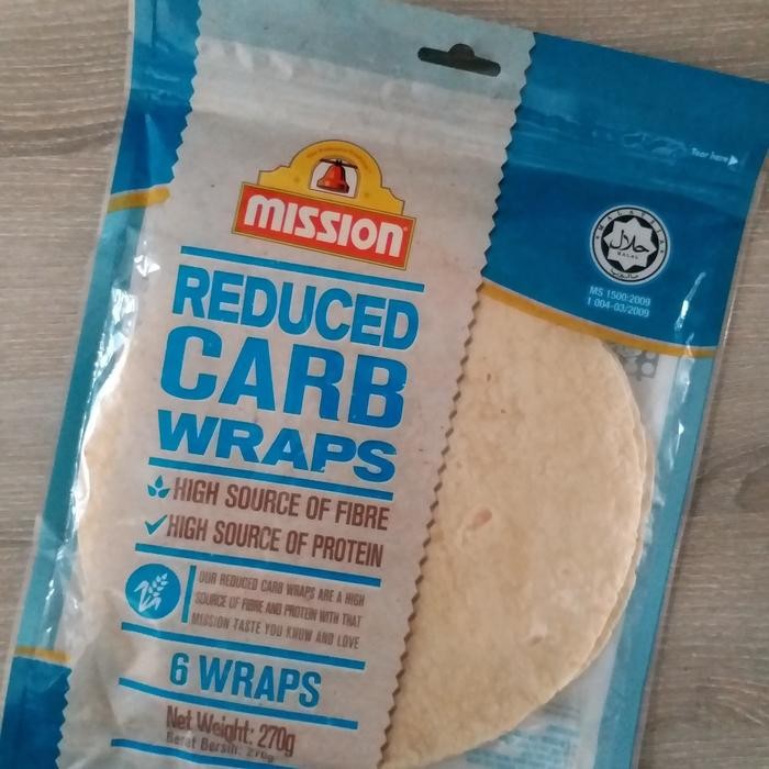 

Mission Reduced Carb Wraps Roti Canai Chapatti