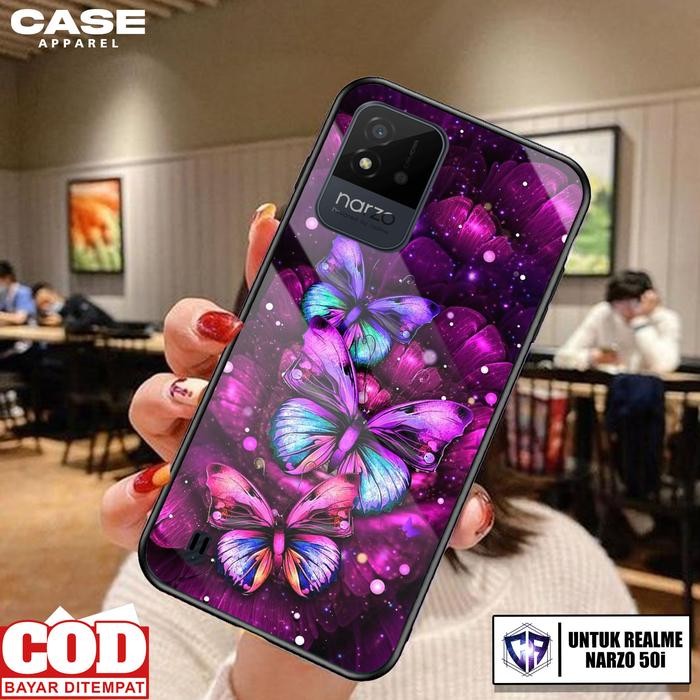 Genggam- Case Realme Narzo 50I - Casing Realme Narzo 50I Terbaru [ Kp-01 ] Silikon Hp - Kesing