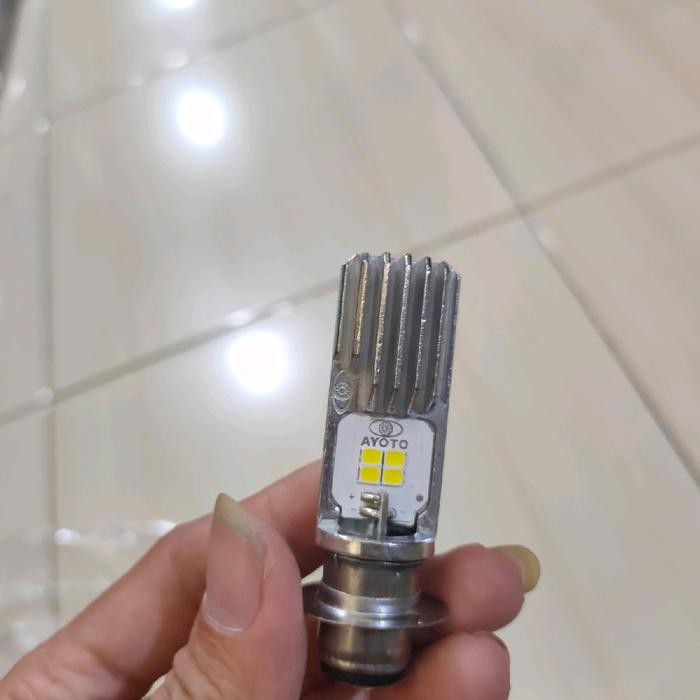 Lampu Depan Ayoto H6 Led 2 Sisi Motor Universal Lampu Motor Led H6 Ayoto