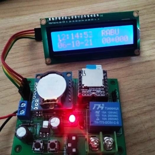 Module Bel Sekolah Otomatis Kit Bell Sekolah Controller Bel Sekolah